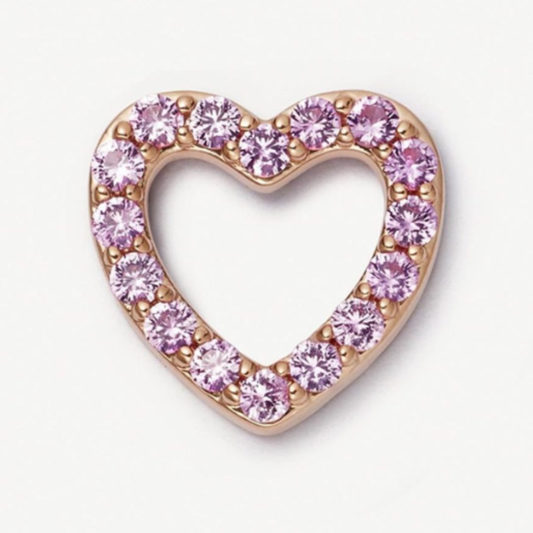 corazón morado