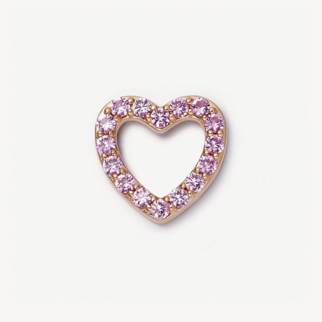 corazón morado