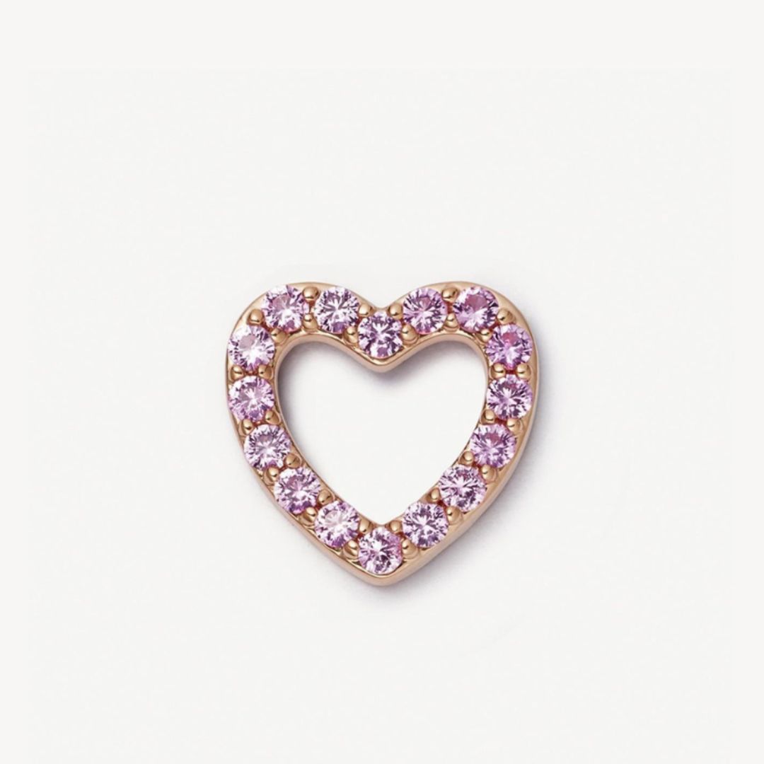 corazón morado
