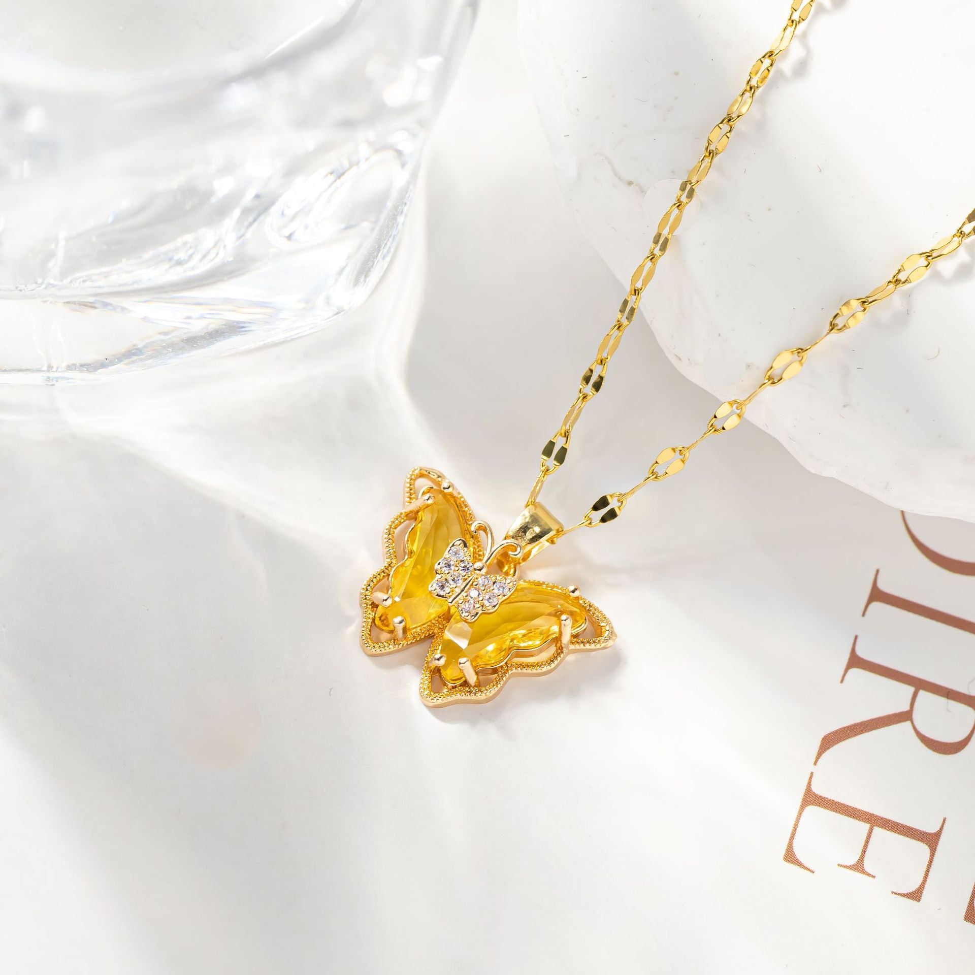 Ophélia Butterfly Necklace