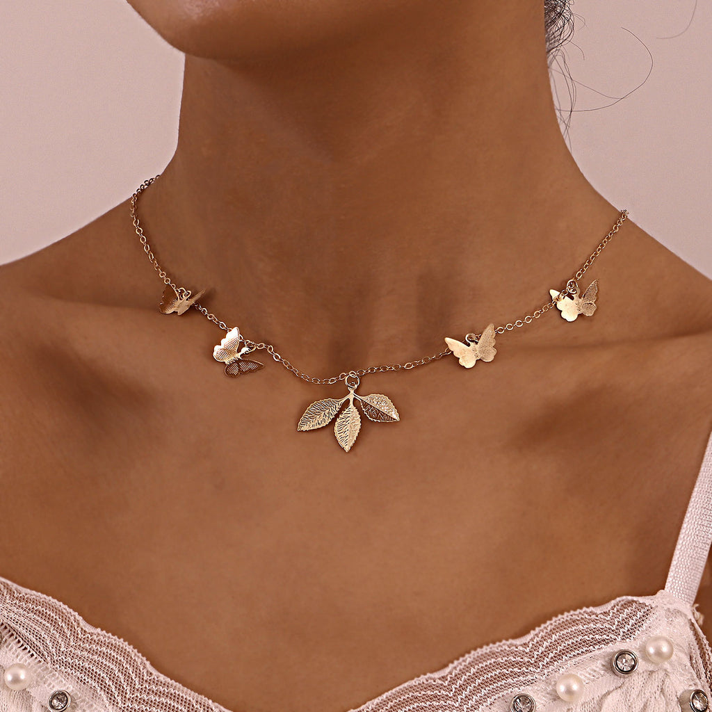 Solène Butterfly Necklace