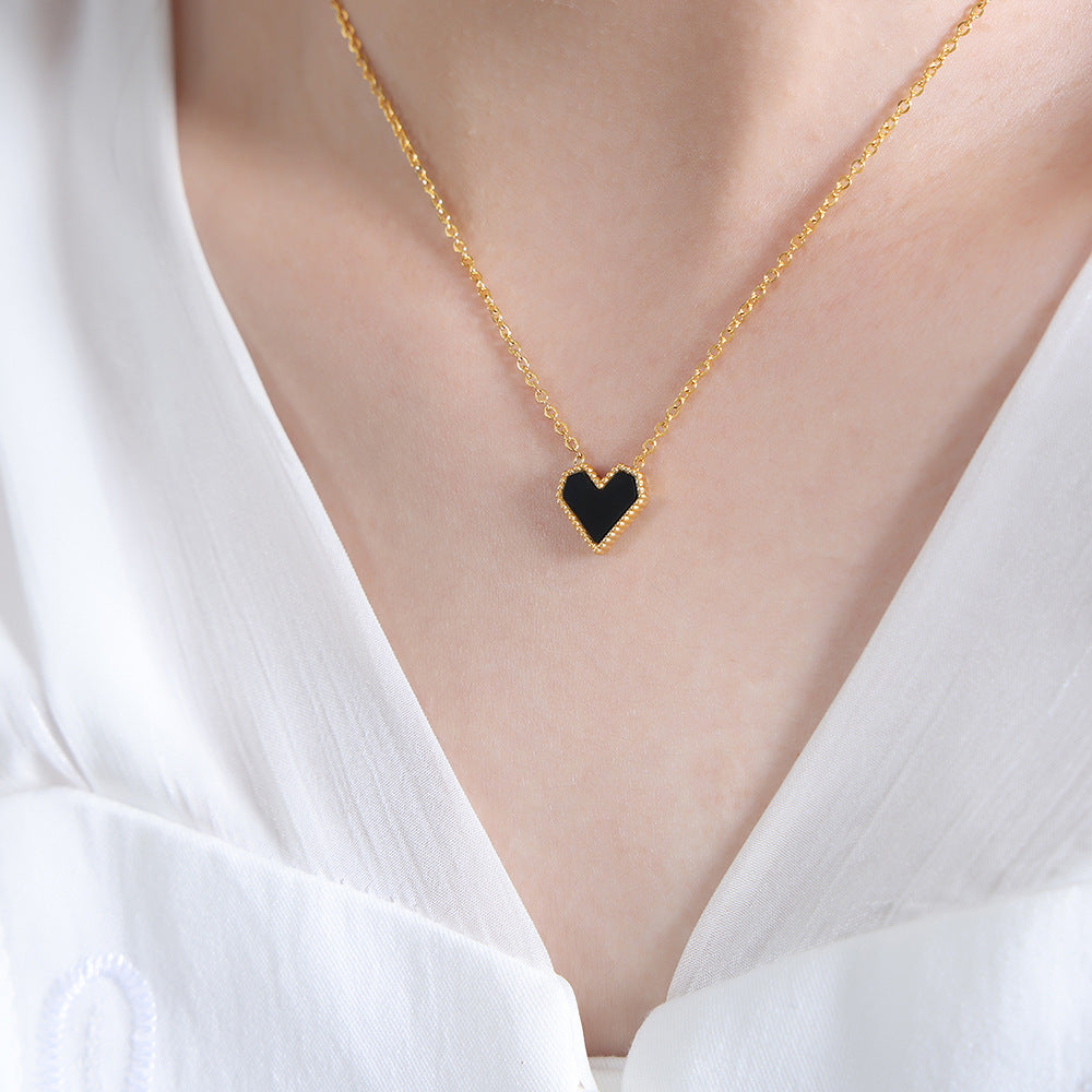 Véline Heart Necklace | Bracelet | Earrings