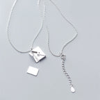 Opaline Envelope Necklace