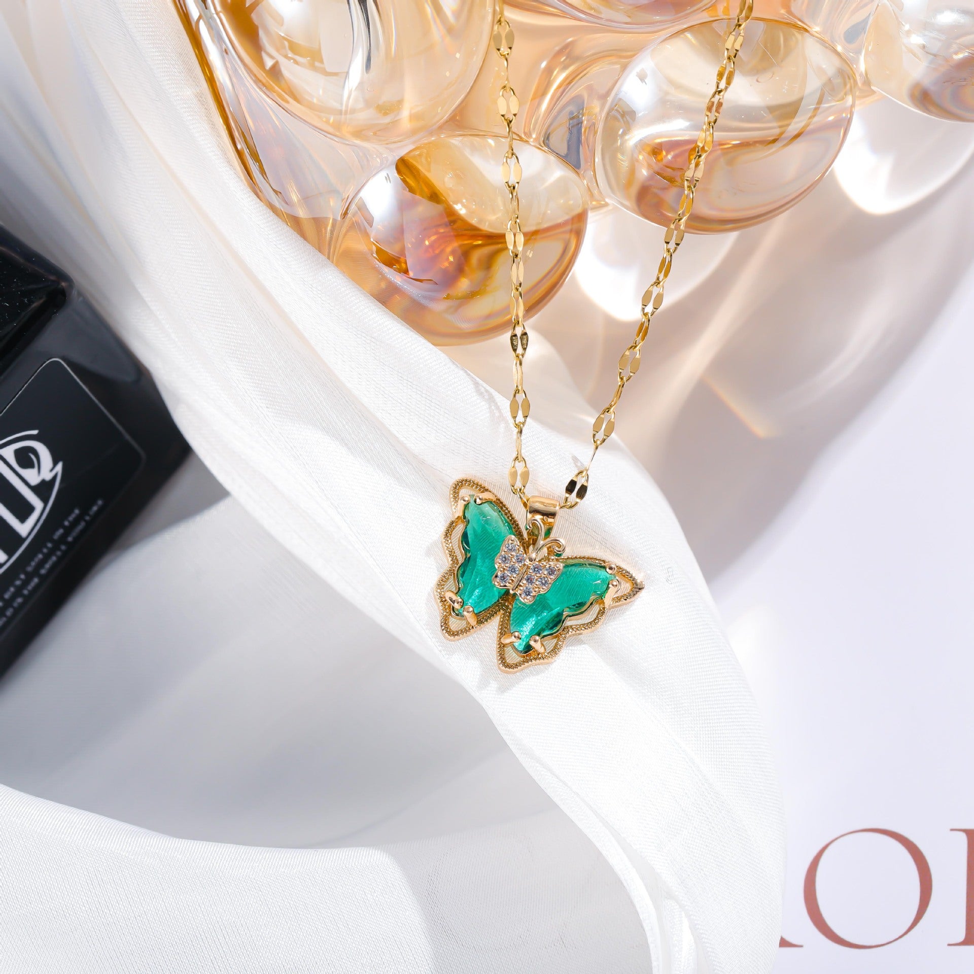 Ophélia Butterfly Necklace