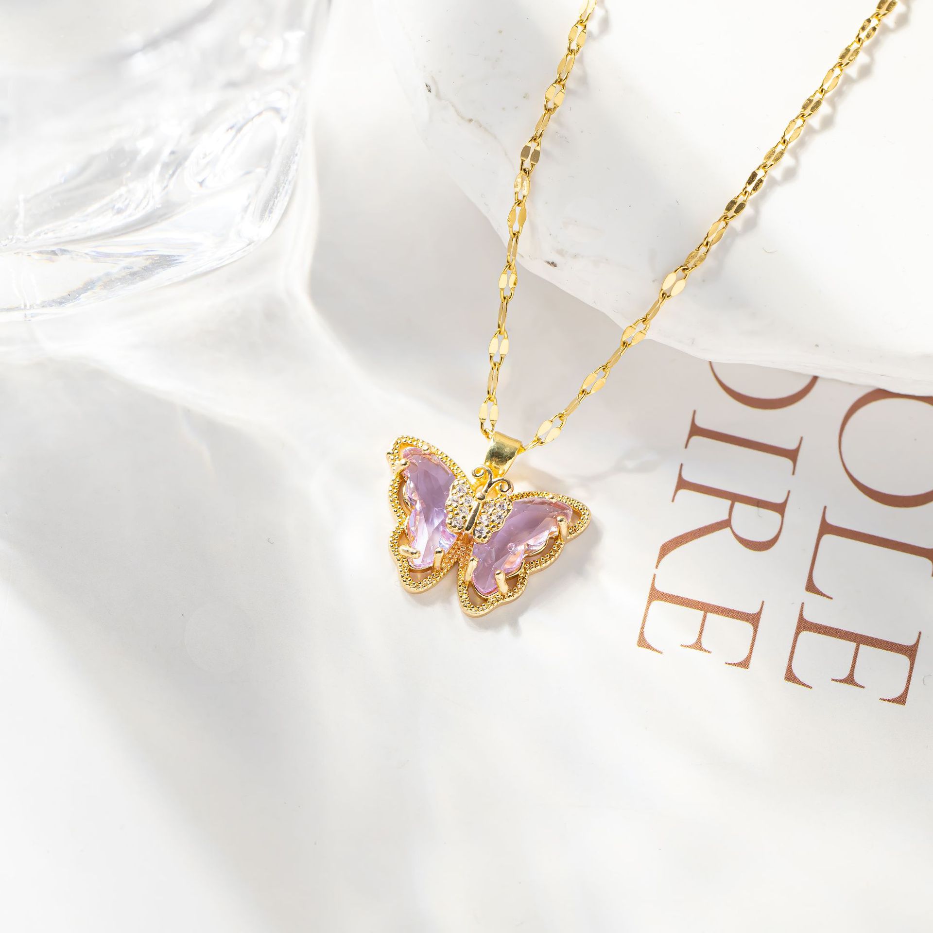 Ophélia Butterfly Necklace