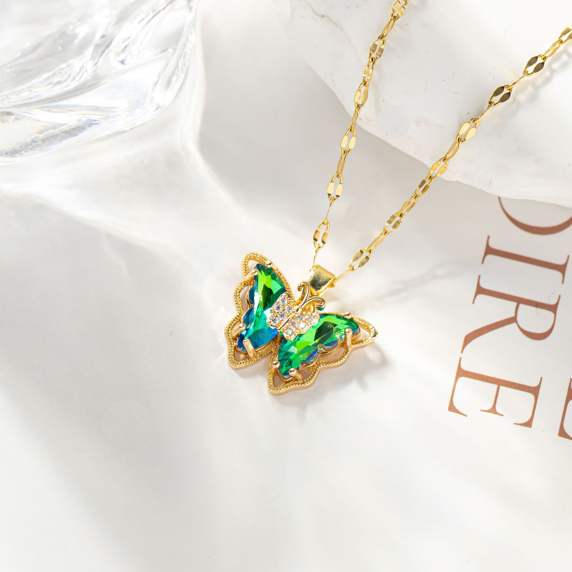 Ophélia Butterfly Necklace