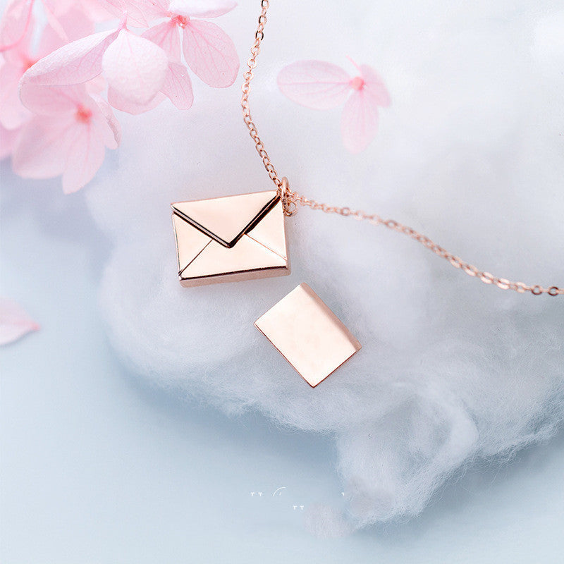 Opaline Envelope Necklace
