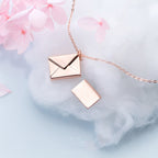 Opaline Envelope Necklace
