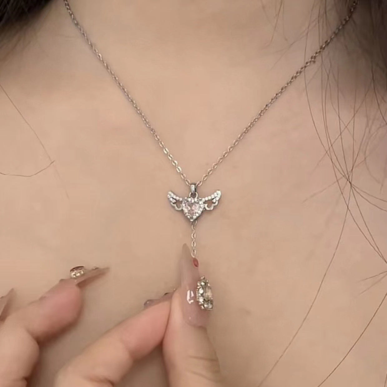Solène Cupid Necklace