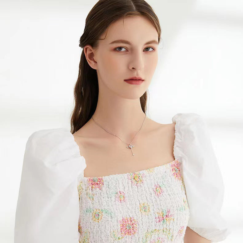 Solène Cupid Necklace