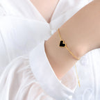 Véline Heart Necklace | Bracelet | Earrings